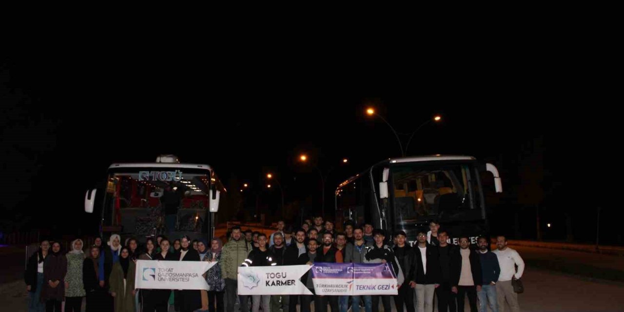 TOGÜ öğrencileri TUSAŞ’ı gezdiler, TOGG’u incelediler