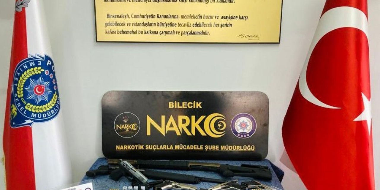 Bilecik’te uyuşturucu operasyonu, 2 kişi tutuklandı