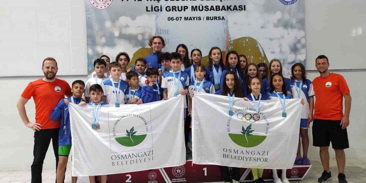 Osmangazili kulaçlar Bursa’ya damga vurdu