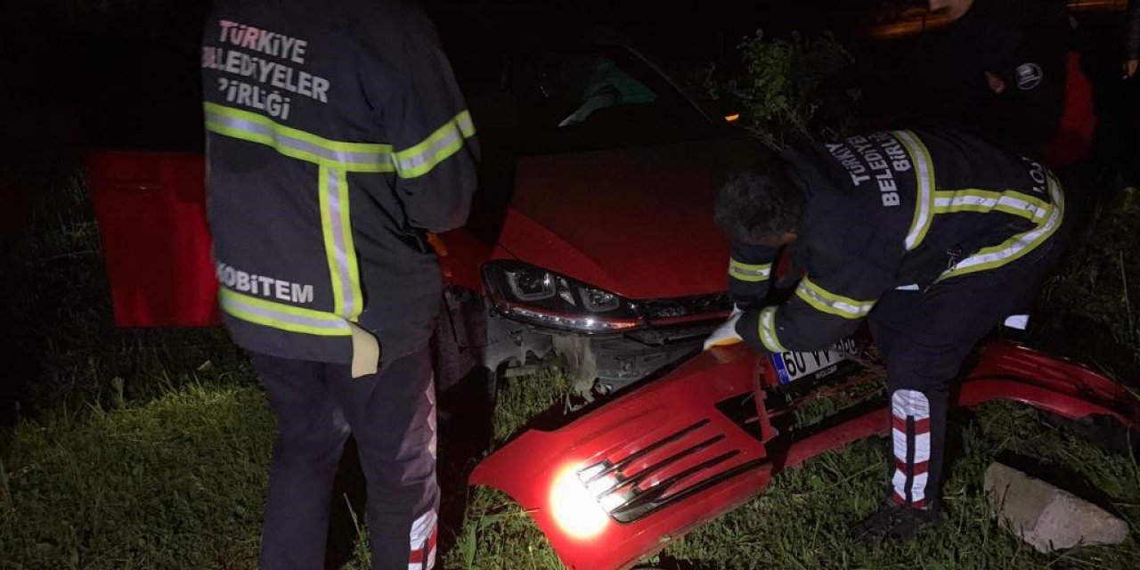 Erbaa’da trafik kazası: 6 yaralı