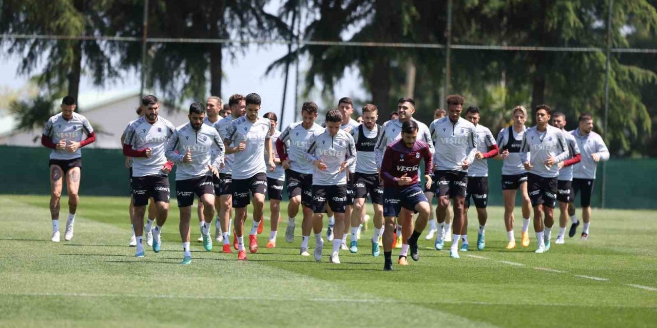 Trabzonspor, Fenerbahçe maçı hazırlıklarını sürdürdü