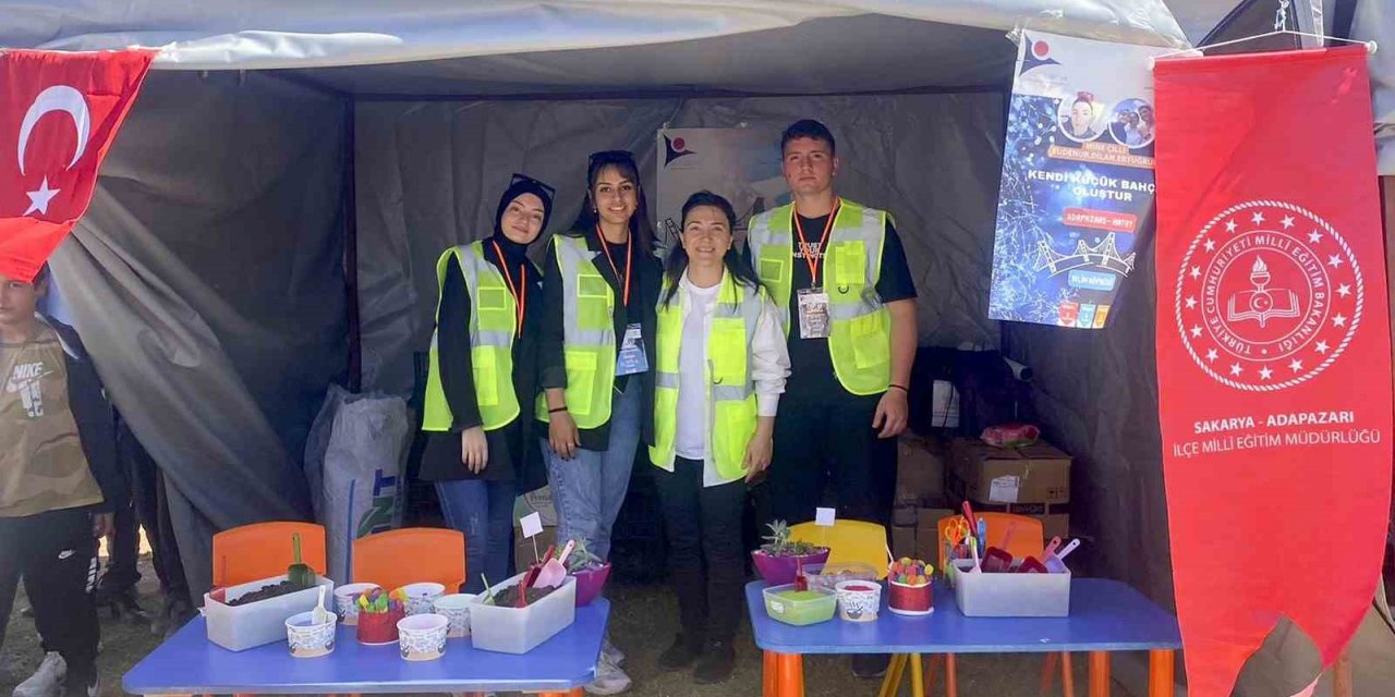 Adapazarı’ndan Hatay’a bilim köprüsü