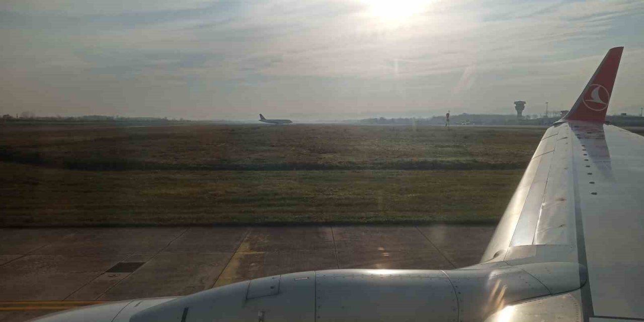 Samsun-Çarşamba Havalimanı’ndan ilk 4 ayda 409 bin yolcu hizmet aldı