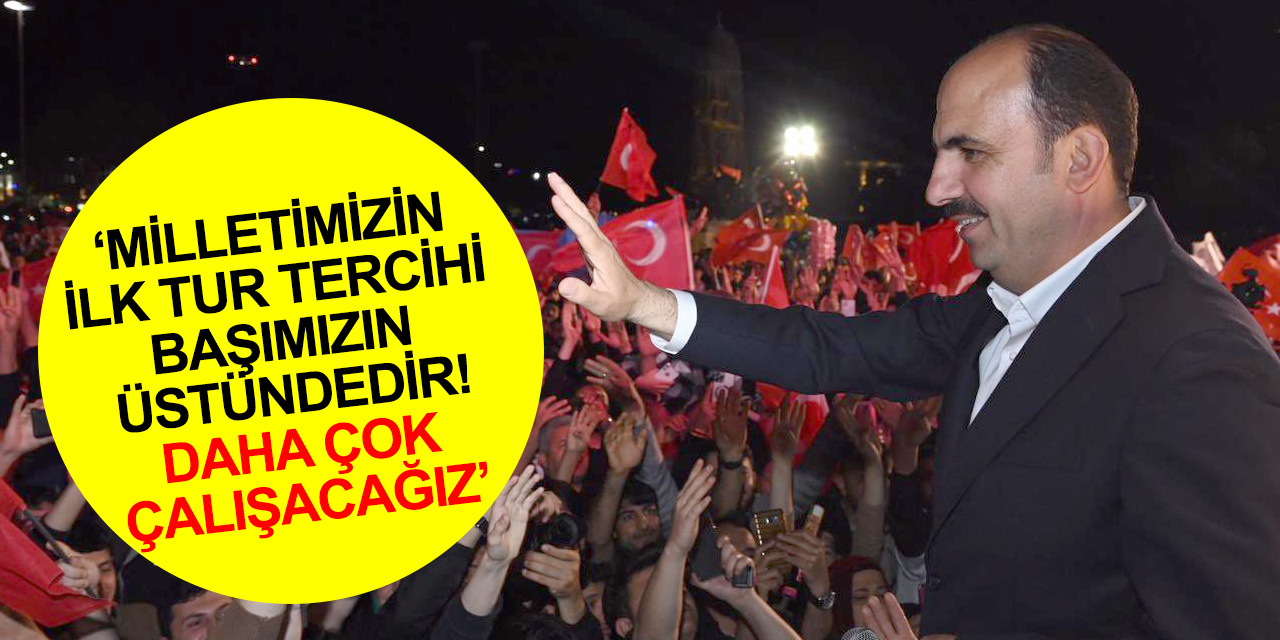 Konya BB Başkanı Altay'dan 28 Mayıs açıklaması! Seçim sonuçları göstermiştir ki...