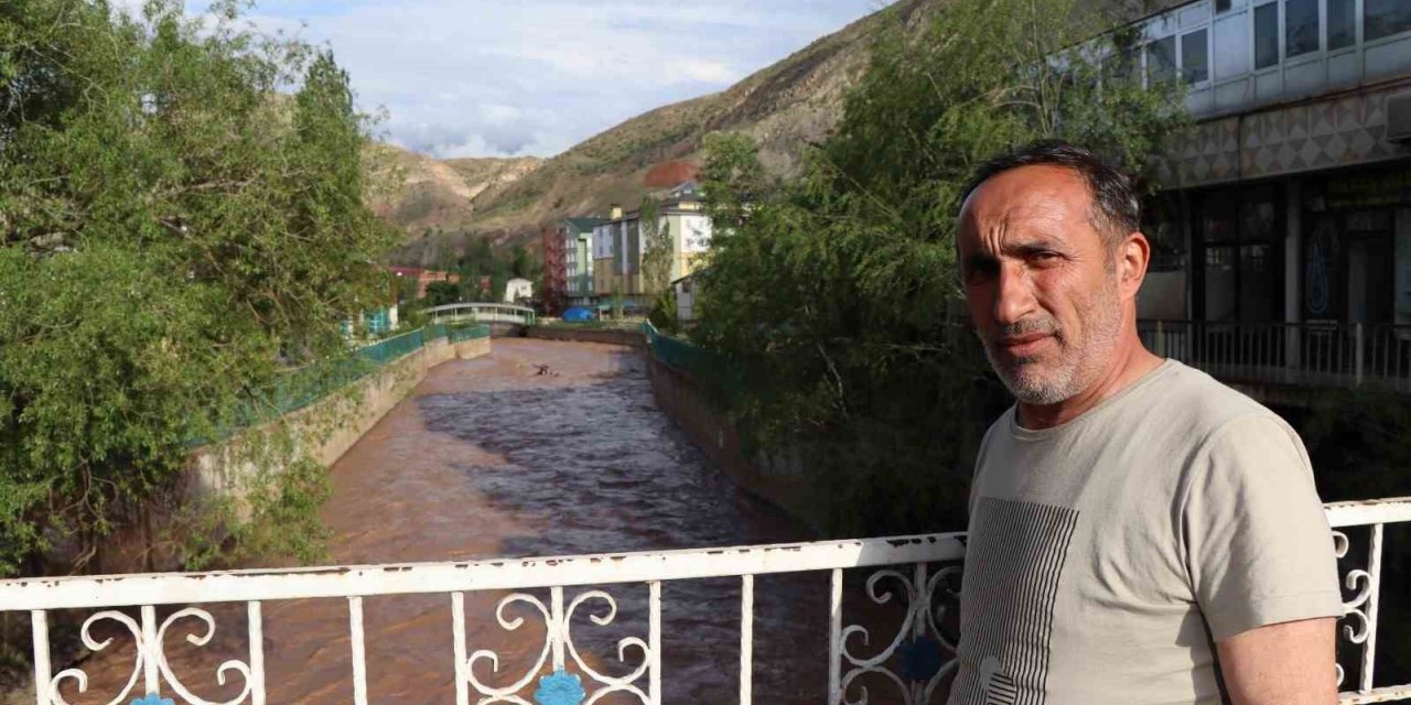 Oltu Çayı’nın debisi yükseliyor