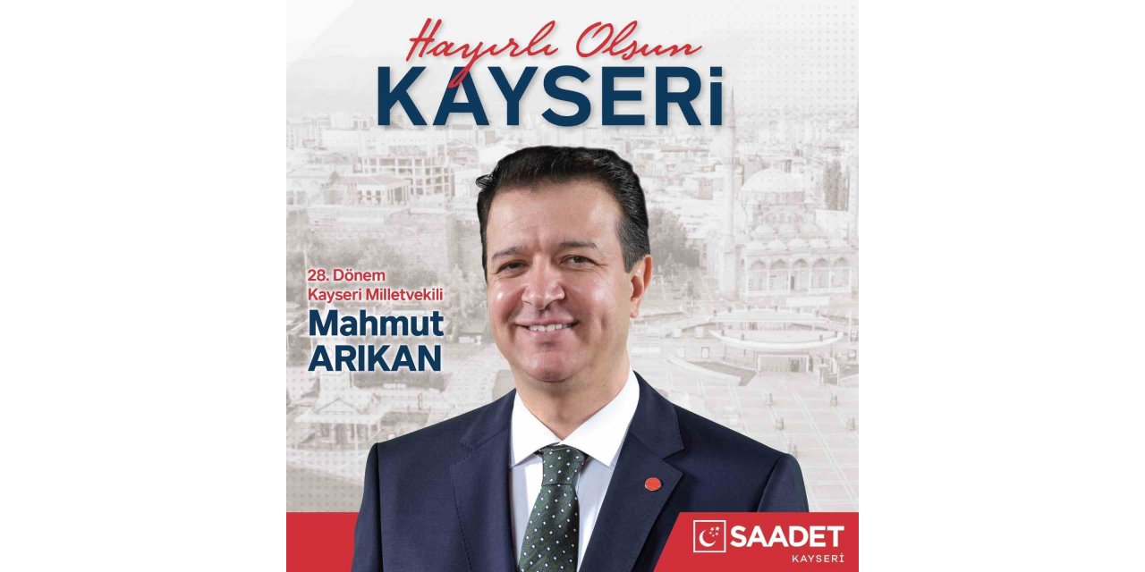 Arıkan: "Tüm hemşehrilerimize teşekkür ediyorum"
