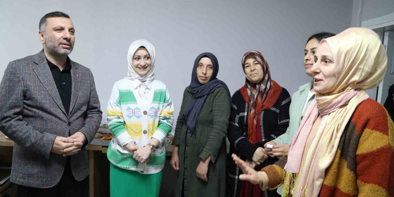 Girişimci kadınlara başkan desteği