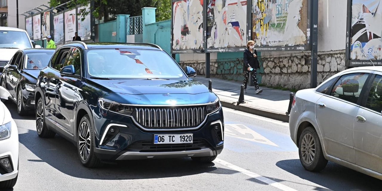 Togg ile Süleymanpaşa yollarında deneme sürüşü