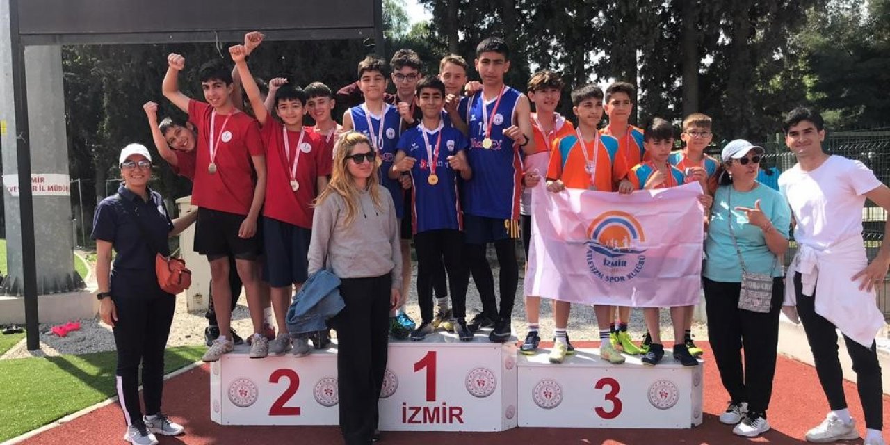 Bayraklılı atletizmciler yarı finalde