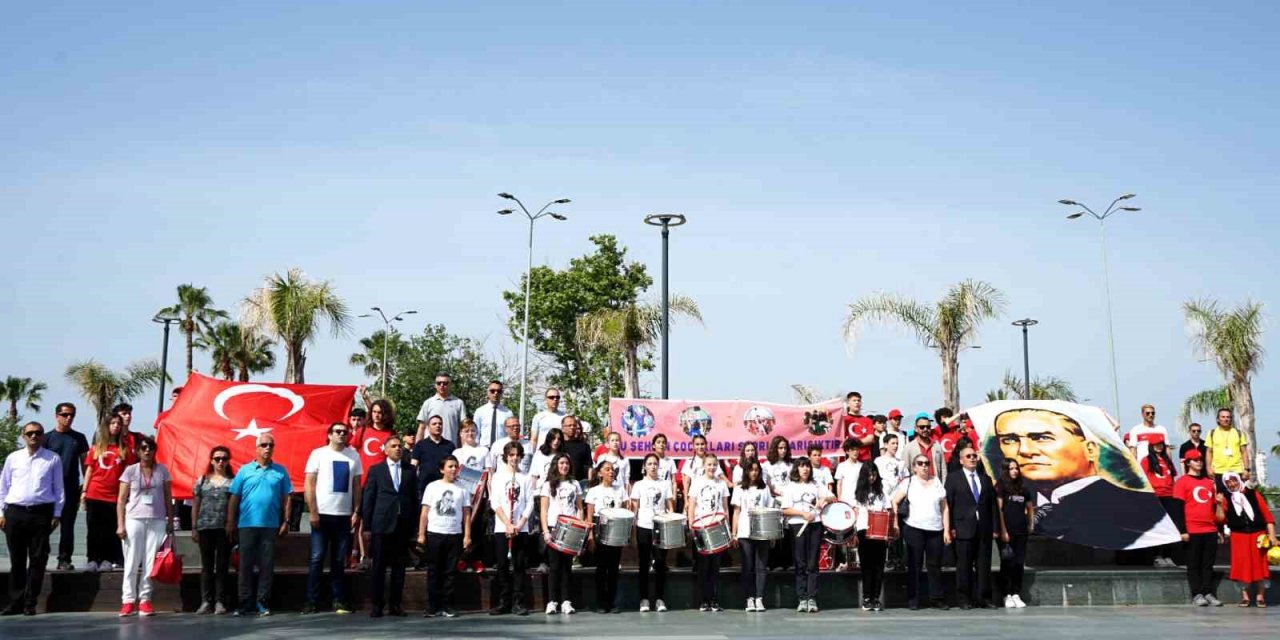 Akrepler spor şenliğine katıldı