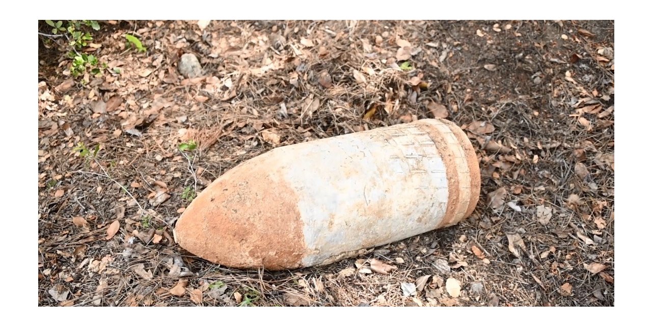 Çanakkale Savaşları’ndan kalma 108 yıllık patlamamış top mermisi imha edildi