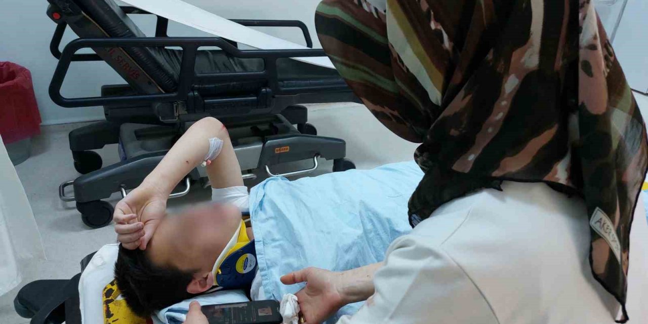 Kazada yaralanan çocuğun hastanedeki ilginç talebi