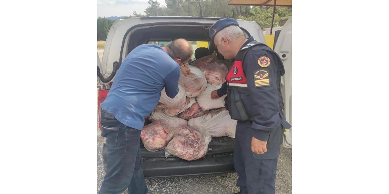 Köyceğiz’de kaçak hayvansal ürünler ele geçirildi