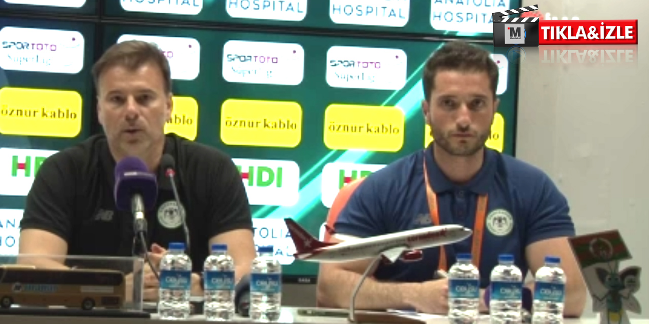 Konyaspor Teknik Direktörü Stanojevic: Maçı 90 dakika boyunca kontrol eden taraftık