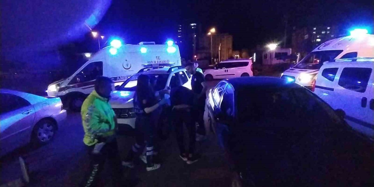 Çorum’da baba-oğlun bıçaklandığı kavga kamerada