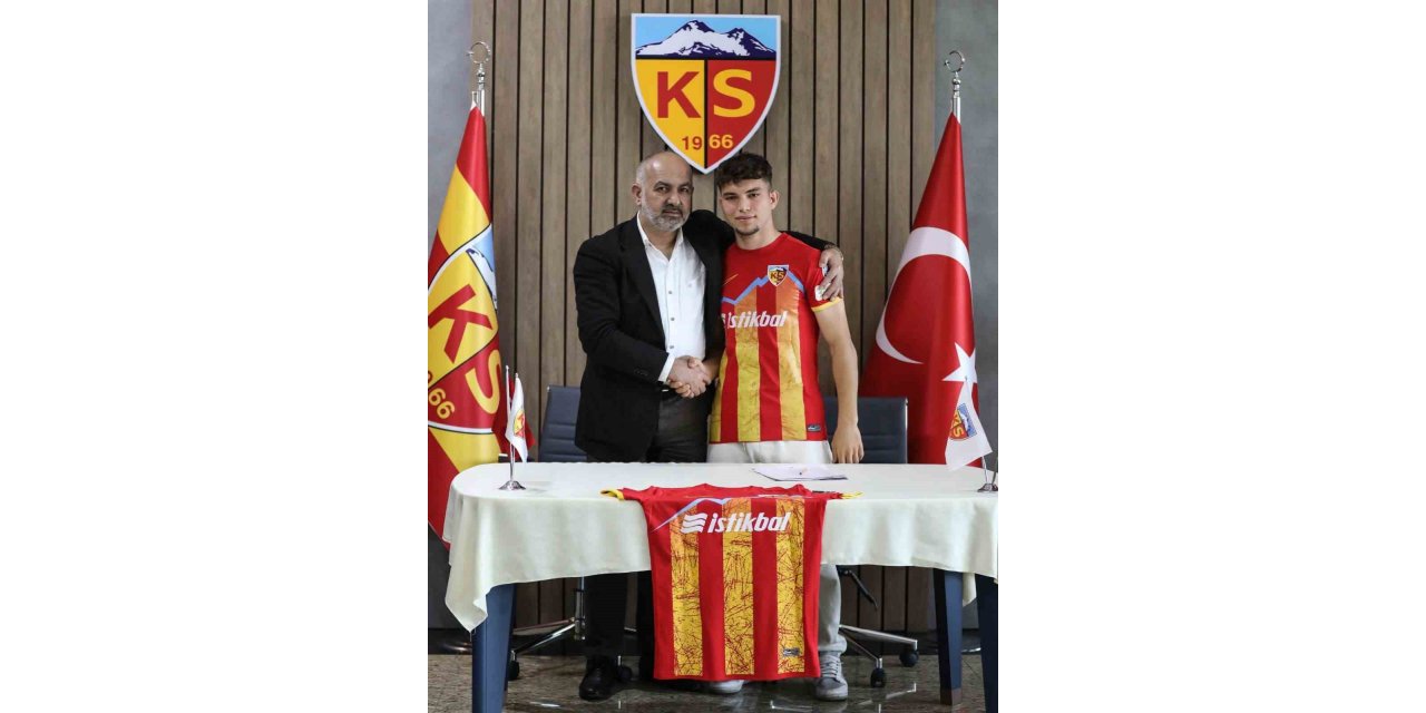 Kayserispor’da 3 yıllık imza