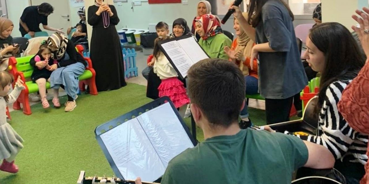 Kütahya Necip Fazıl Kısakürek Anadolu Lisesinde, “Müzik varsa biz de varız” projesi