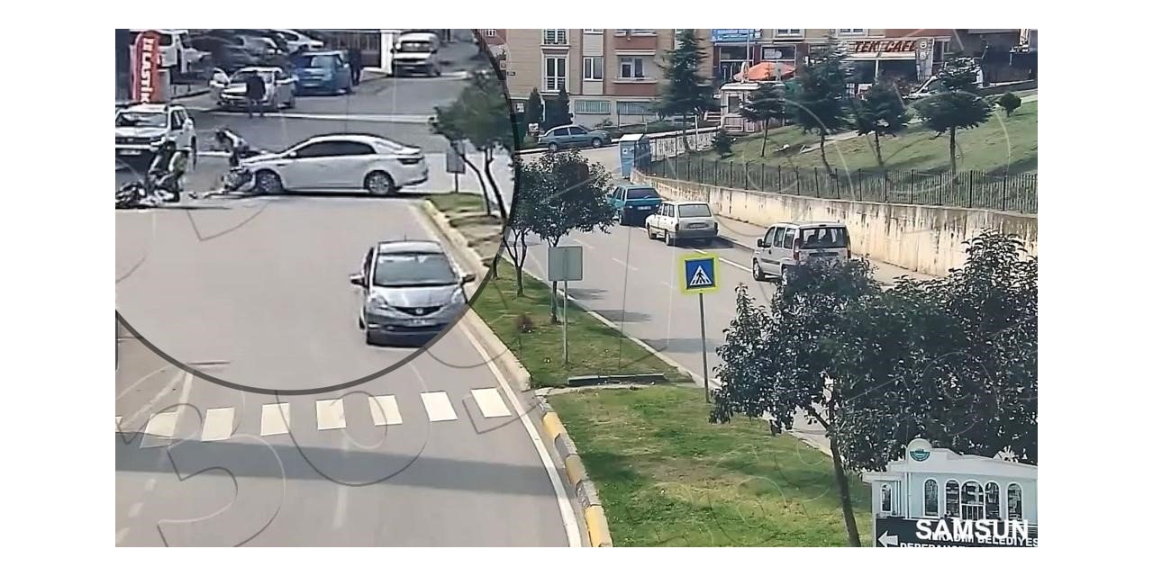 Motosiklet kazaları kamerada