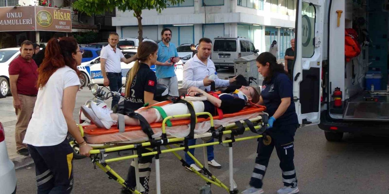 Elektrikli bisikletle kazasında Rus vatandaşı yaralandı