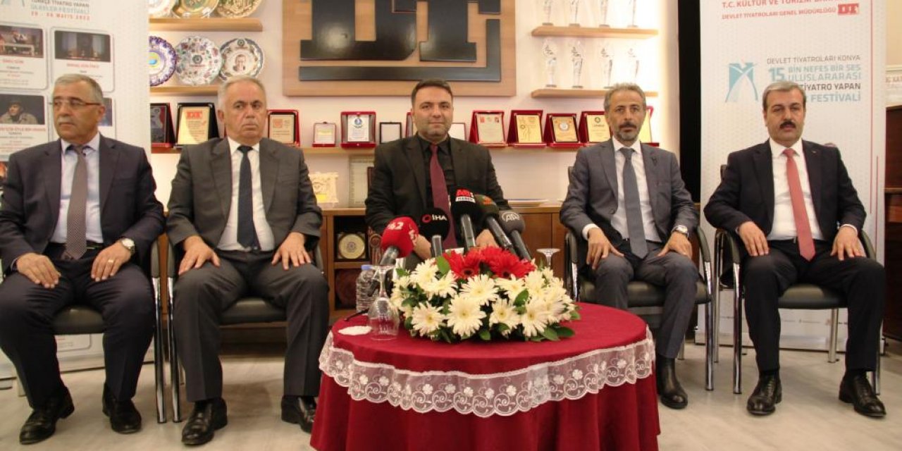 Konya’da 'Bin Nefes Bir Ses' Uluslararası Türkçe Tiyatro Yapan Ülkeler Festivali başlıyor