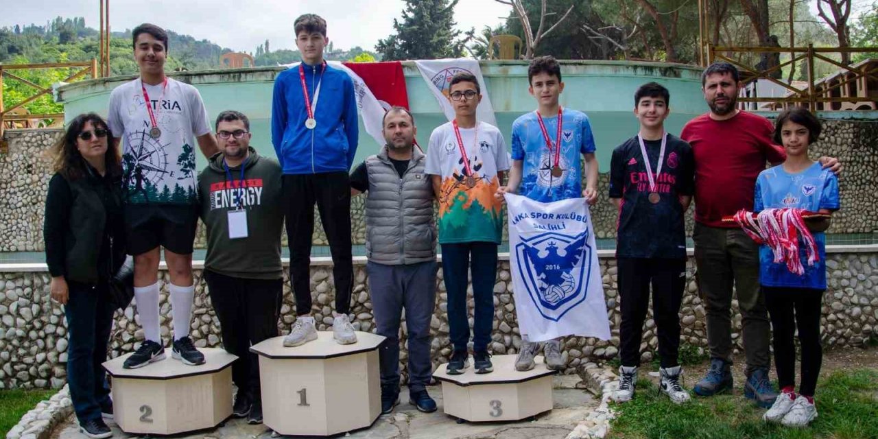 Salihli Kurşunlu Vadisi, oryantiring heyecanına ev sahipliği yaptı