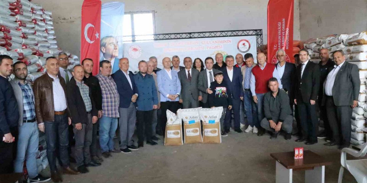 Soya üreticilerine tohum desteği