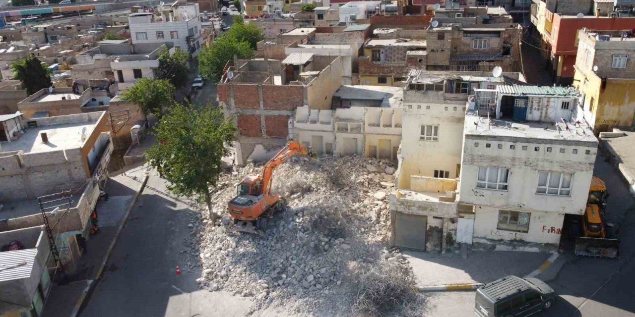 Şanlıurfa’da kentsel dönüşüm çalışması sürüyor