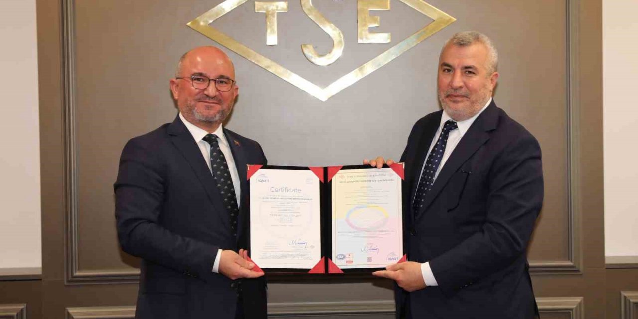 ÖSYM’ye ‘TSE Bilgi Güvenliği Yönetim Sistemi Belgesi’