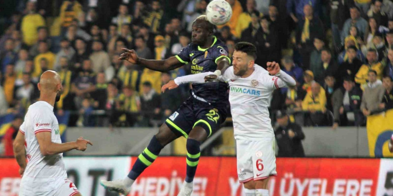 Spor Toto Süper Lig: MKE Ankaragücü: 1 - FTA Antalyaspor: 1 (Maç sonucu)