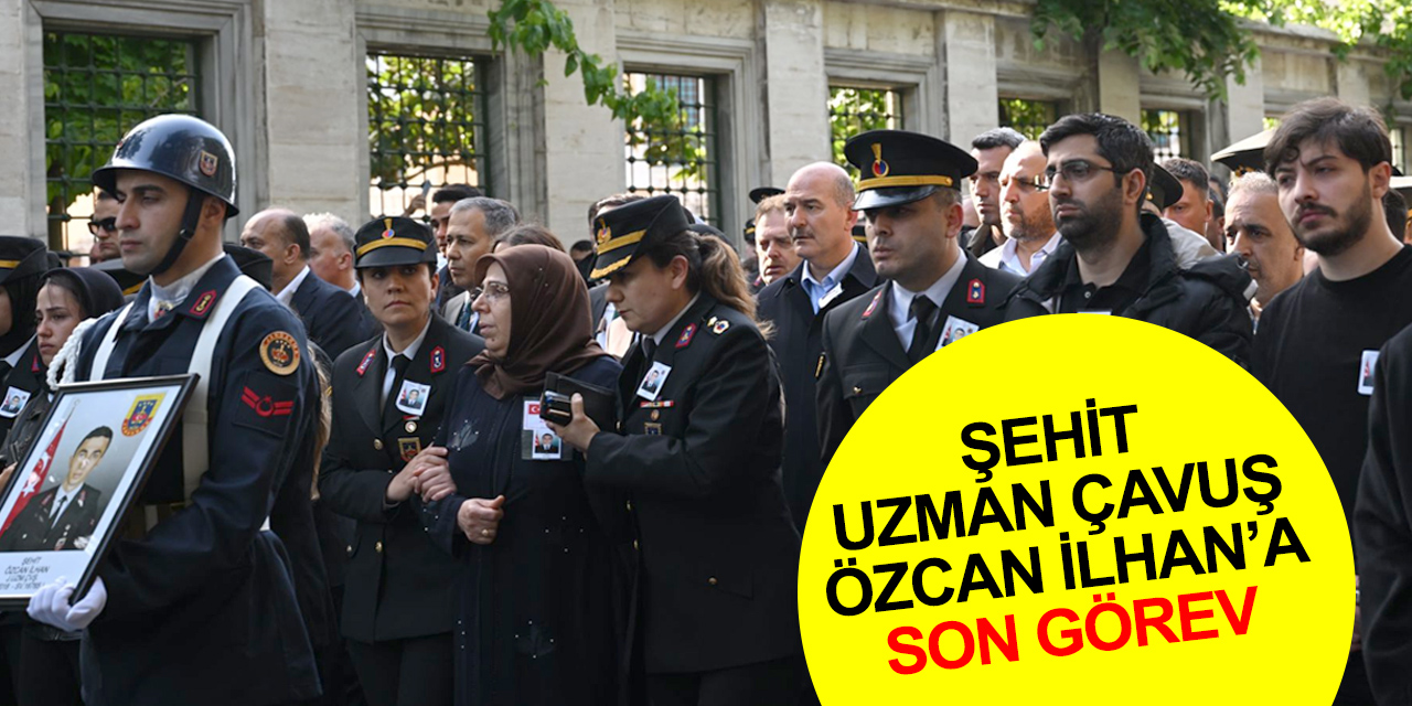 Şehit Uzman Çavuş Özcan İlhan’a son görev! Tekbirler ve 'kahrolsun PKK' sloganları mahalleyi inletti