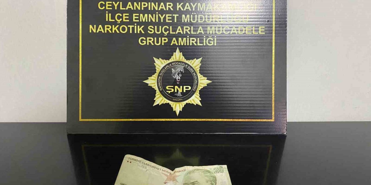 Şanlıurfa’da uyuşturucu operasyonu: 3 gözaltı