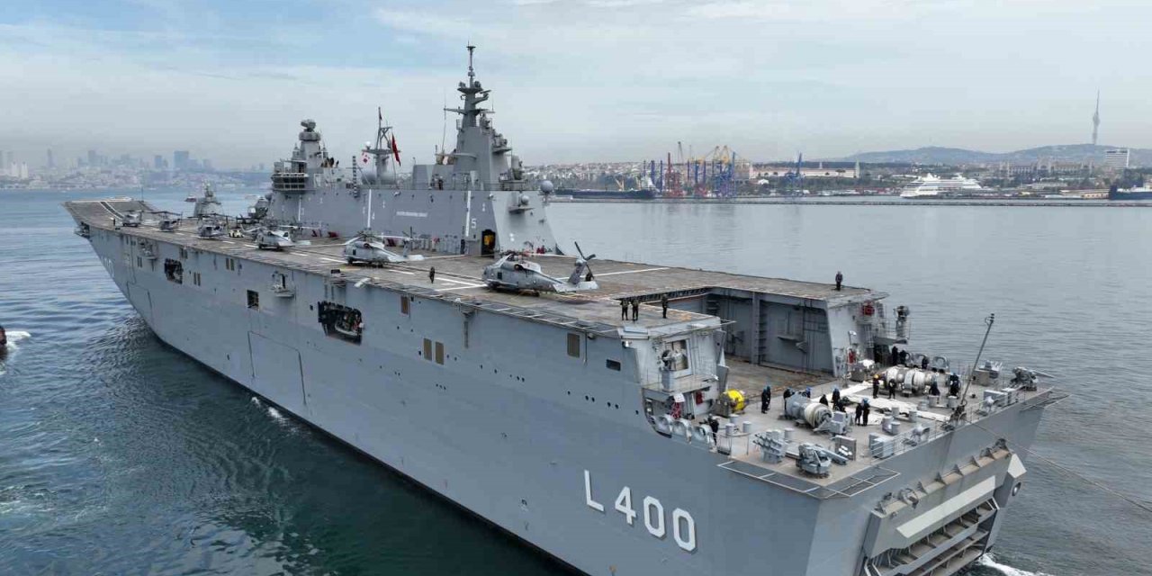 TCG Anadolu ilk tatbikatına çıkıyor