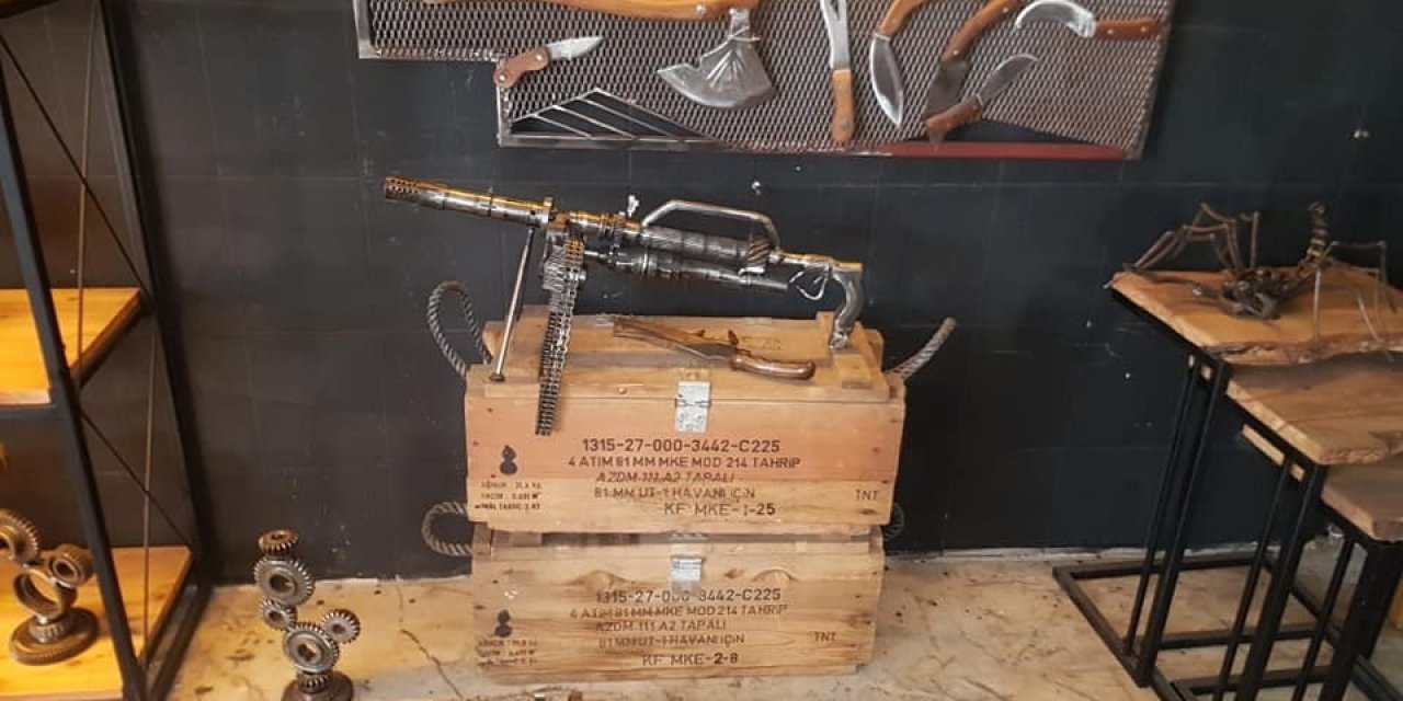 Müze değil, soğuk demirci dükkanı