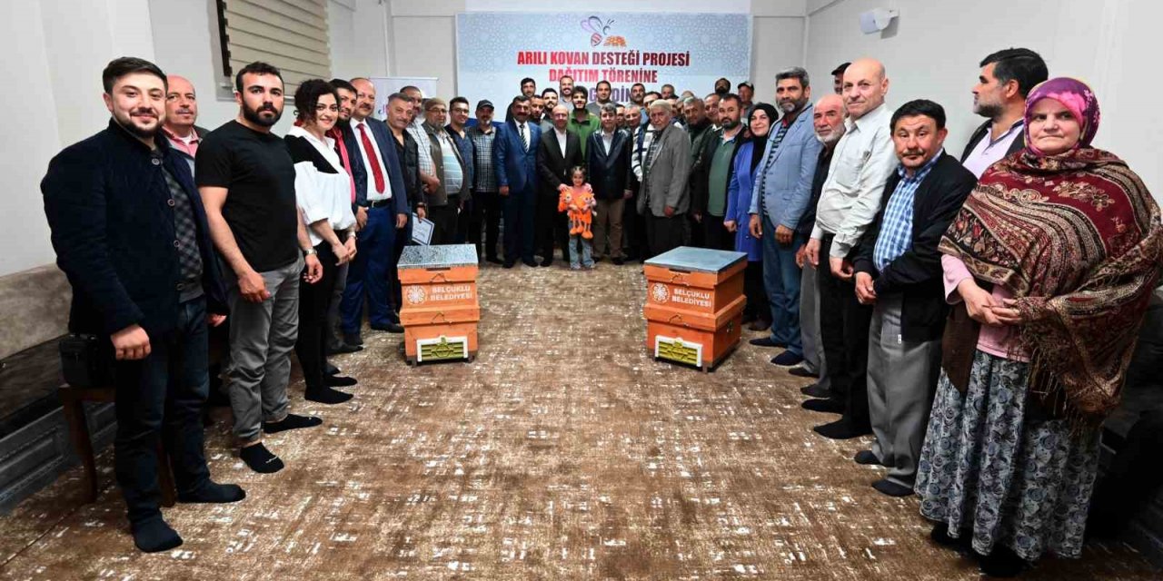 Selçuklu Belediyesinden arıcılığa bir destek daha! Konya Eğribayat'ta Türkiye'nin en güzel balı üretilecek