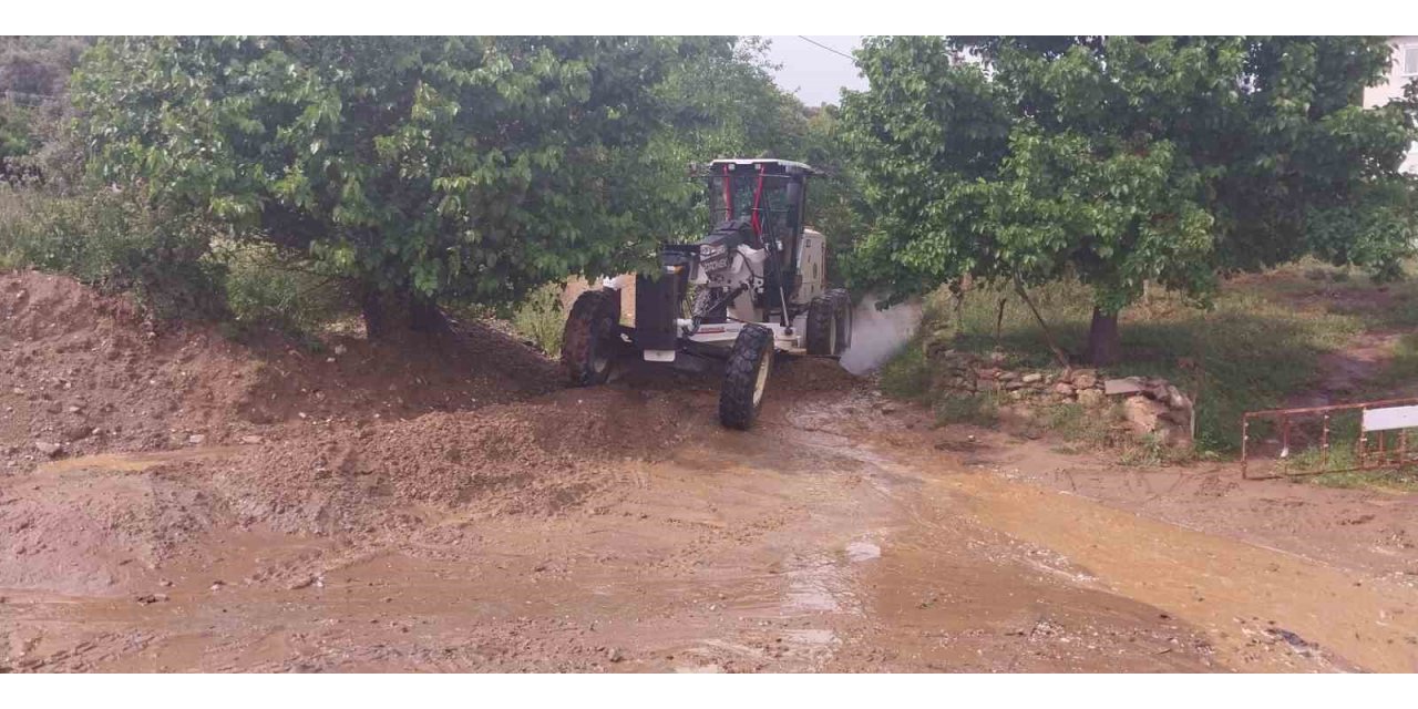 Nazilli Belediyesi yağışların ardından teyakkuza geçti