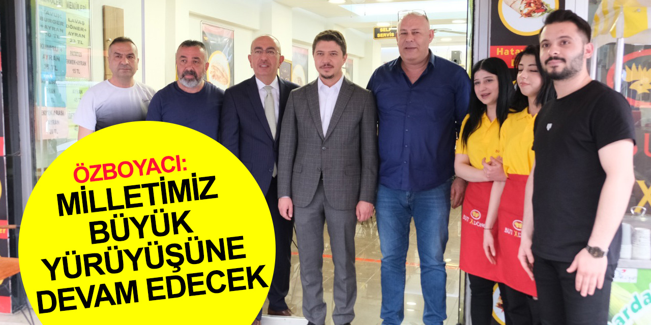 Konya Milletvekili Özboyacı'dan 28 Mayıs açıklaması: Milletimiz büyük yürüyüşüne devam edecek