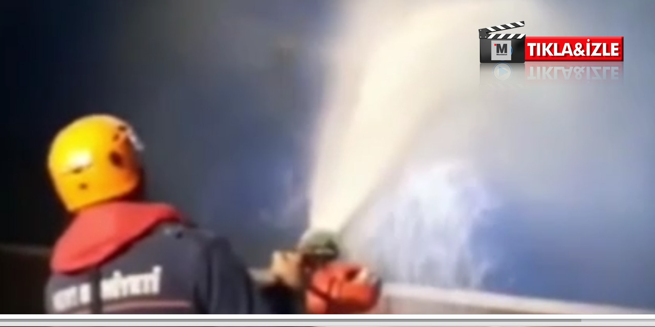 Küçükçekmece Demir Sahası’nda ATA VOYAGER isimli tankerin makine dairesinde yangın