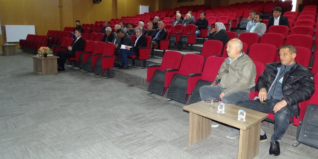 Hisarcık’ta köy muhtarlarına su dezenfeksiyon klorlama eğitimi