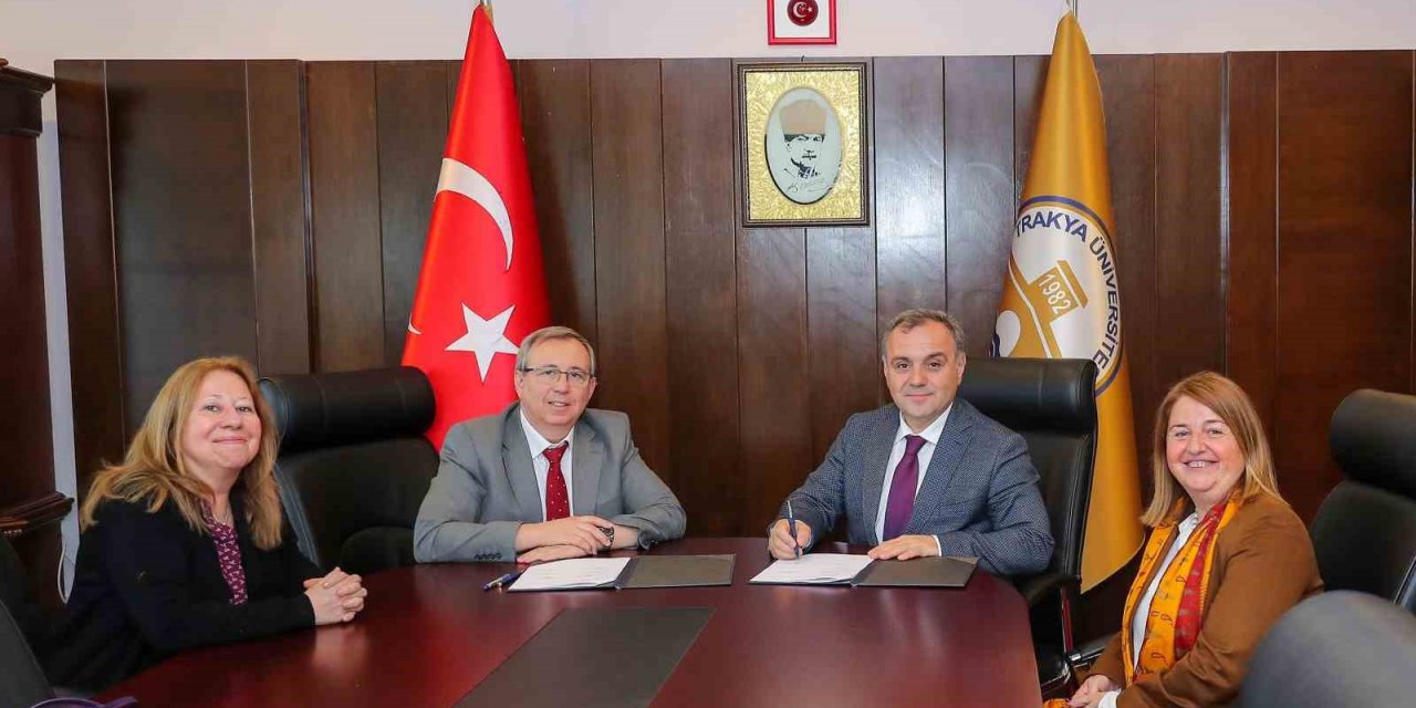ERÜ ile Trakya Üniversitesi arasında işbirliği protokolü imzalandı