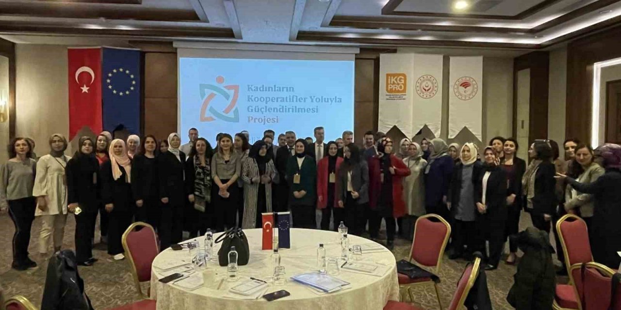 ‘Kadınların Kooperatifler Yoluyla Güçlendirilmesi’ projesi tanıtım toplantısı yapıldı