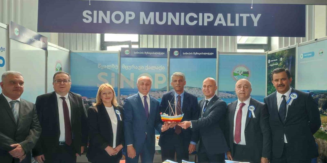 Sinop Belediyesi, Batum EBIT 2023 Fuarı’nda stant açtı