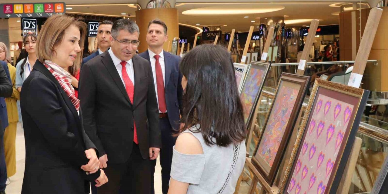 Vali Becel ve Rektör Aktekin atölye açılışına katıldı