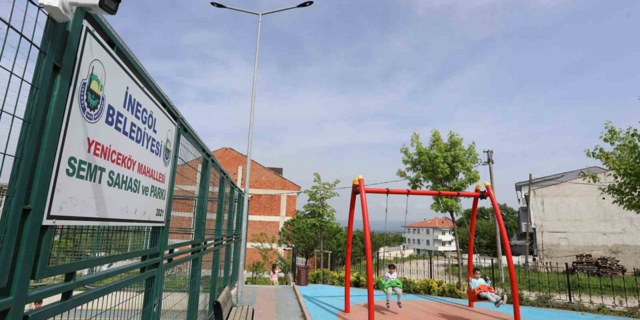 İnegöl güvenli parklarla donatılıyor
