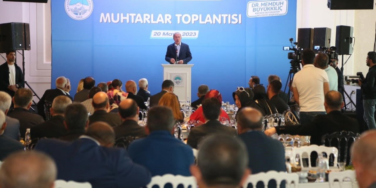 Bakan Akar: ”Ekonomik açıdan Türkiye’ye zarar vermeye çalışanlar başarılı olamayacak”