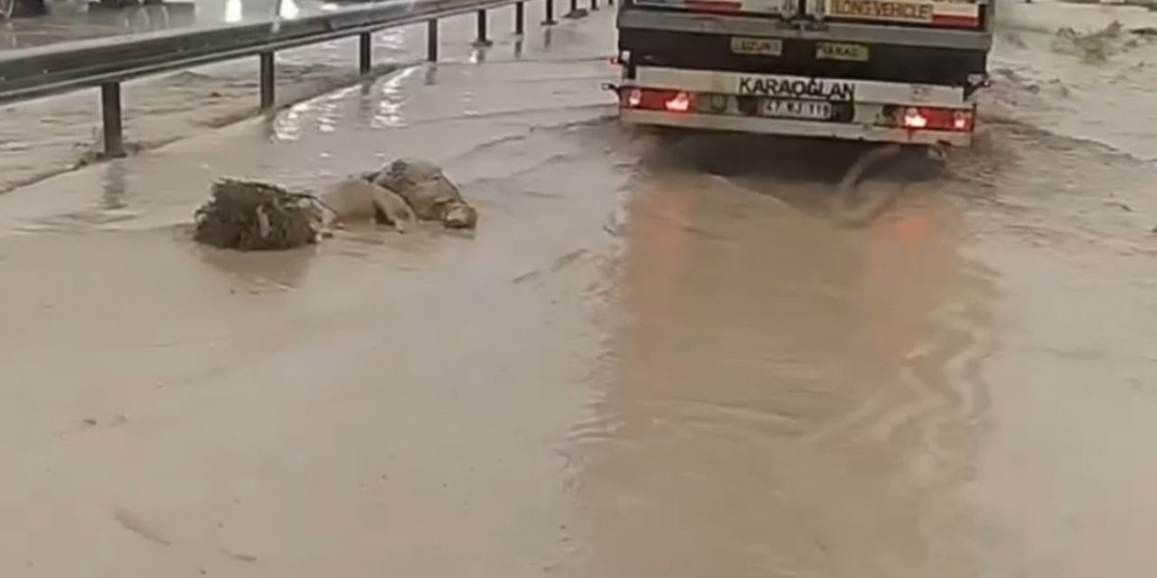 Niğde’de etkili olan dolu tarım arazilerini vurdu
