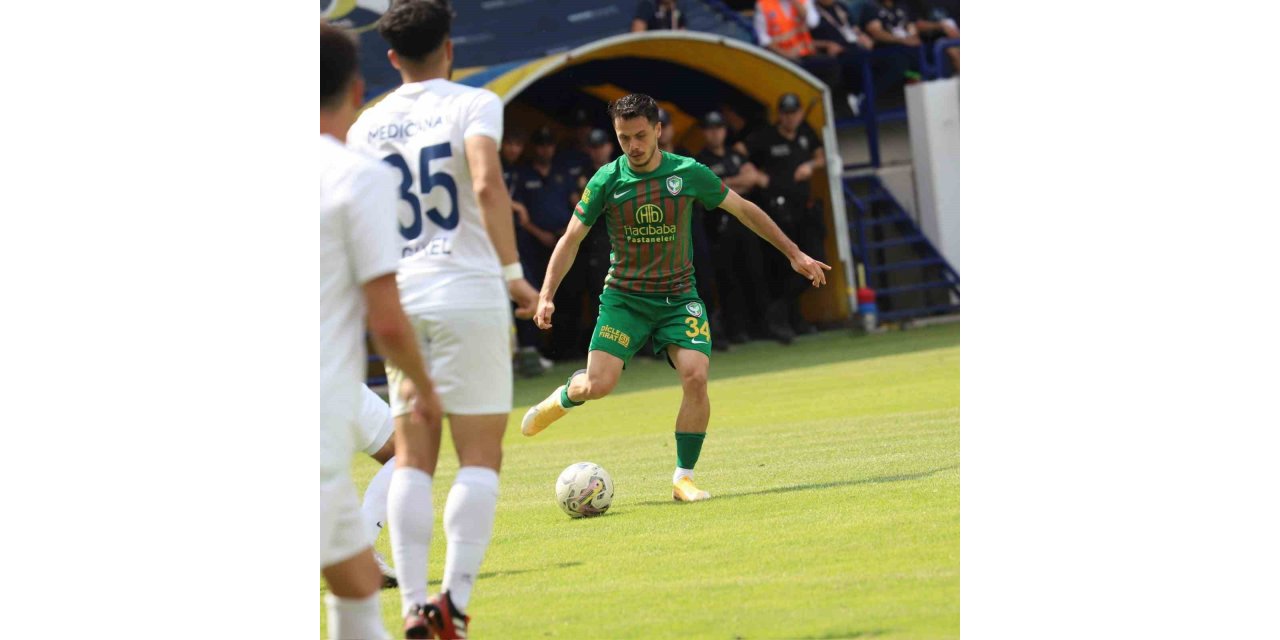 Amedspor ligin son maçında sahadan mağlubiyetle ayrıldı