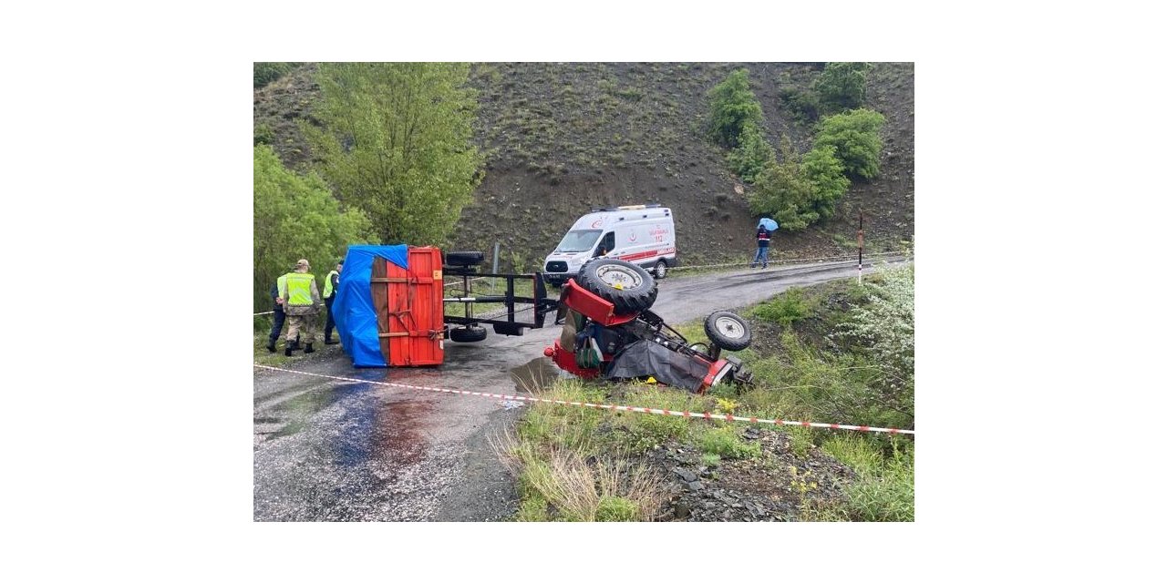 Traktörün altında kalan sürücü hayatını kaybetti