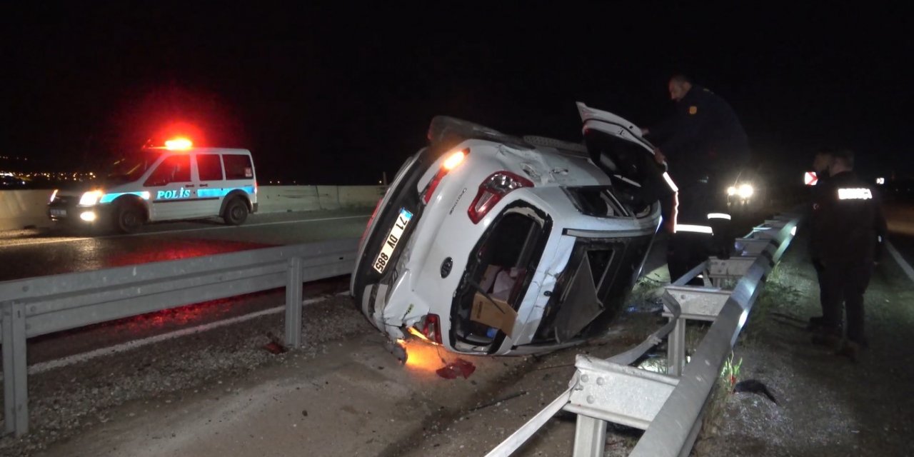 Kırıkkale Konya yolunda feci kaza! 1 ağır yaralı