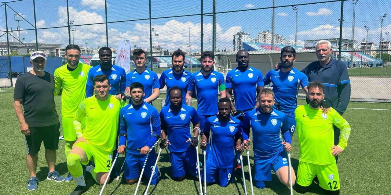 Şahinbey Ampute hedefe doğru emin adımlarla ilerliyor