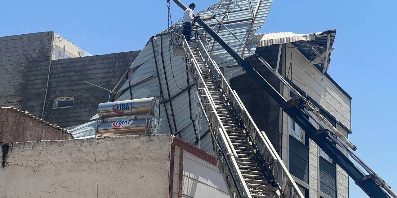 Dolu yağışı sonrası yürek yakan görüntüler